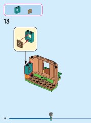 LEGO 43261 instructions page 18 – build guide