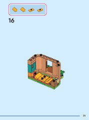 LEGO 43261 instructions page 21 – build guide