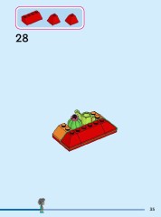 LEGO 43261 instructions page 35 – build guide