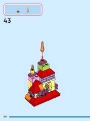LEGO 43261 instructions page 50 – build guide