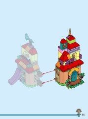LEGO 43261 instructions page 55 – build guide