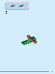 LEGO 43261 instructions page 7 – build guide