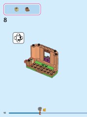 LEGO 43261 instructions page 10 – build guide