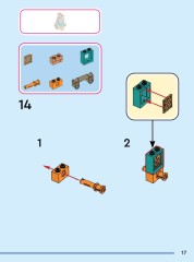 LEGO 43261 instructions page 17 – build guide