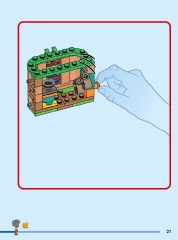 LEGO 43261 instructions page 21 – build guide