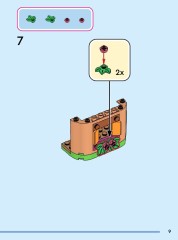 LEGO 43261 instructions page 9 – build guide