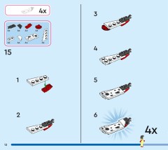 LEGO 43262 instructions page 12 – build guide