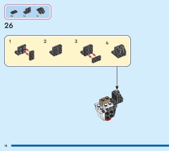 LEGO 43262 instructions page 18 – build guide