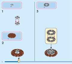 LEGO 43262 instructions page 6 – build guide