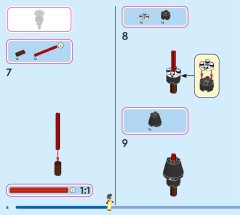 LEGO 43262 instructions page 8 – build guide