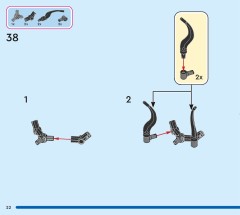 LEGO 43262 instructions page 22 – build guide