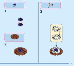 LEGO 43262 instructions page 3 – build guide
