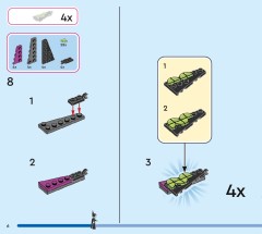 LEGO 43262 instructions page 6 – build guide