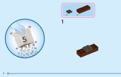 LEGO 43262 instructions page 2 – build guide