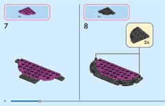 LEGO 43262 instructions page 6 – build guide