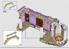 LEGO 43263 instructions page 101 – build guide