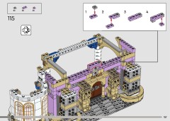 LEGO 43263 instructions page 107 – build guide