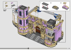 LEGO 43263 instructions page 141 – build guide