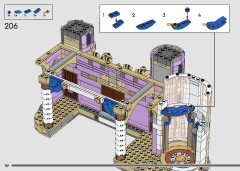 LEGO 43263 instructions page 162 – build guide
