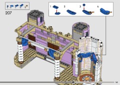 LEGO 43263 instructions page 163 – build guide