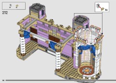 LEGO 43263 instructions page 168 – build guide