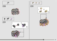 LEGO 43263 instructions page 179 – build guide