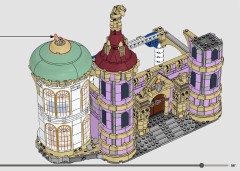 LEGO 43263 instructions page 187 – build guide