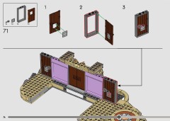 LEGO 43263 instructions page 76 – build guide