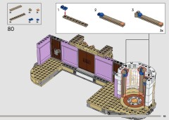 LEGO 43263 instructions page 85 – build guide