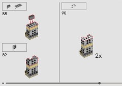 LEGO 43263 instructions page 88 – build guide