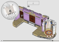 LEGO 43263 instructions page 96 – build guide