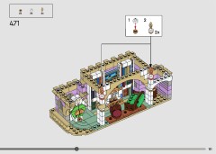 LEGO 43263 instructions page 121 – build guide