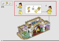 LEGO 43263 instructions page 124 – build guide