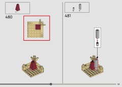 LEGO 43263 instructions page 127 – build guide