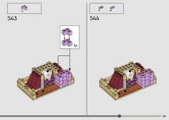 LEGO 43263 instructions page 155 – build guide