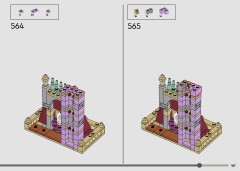 LEGO 43263 instructions page 167 – build guide