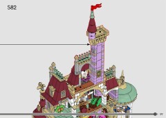 LEGO 43263 instructions page 177 – build guide