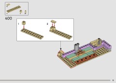 LEGO 43263 instructions page 73 – build guide