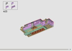 LEGO 43263 instructions page 75 – build guide