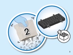 LEGO 43264 instructions page 3 – build guide