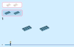 LEGO 43265 instructions page 6 – build guide