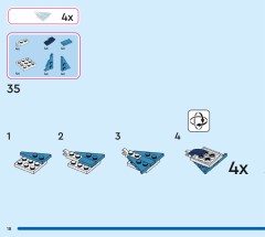 LEGO 43266 instructions page 18 – build guide