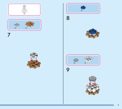 LEGO 43266 instructions page 7 – build guide