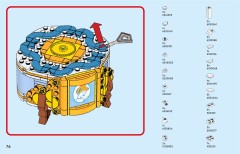 LEGO 43266 instructions page 76 – build guide