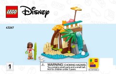 LEGO 43267 instructions page 1 – build guide