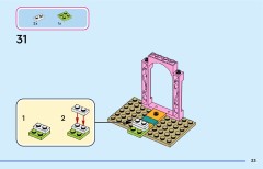 LEGO 43267 instructions page 33 – build guide