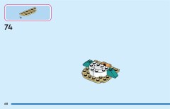 LEGO 43267 instructions page 68 – build guide