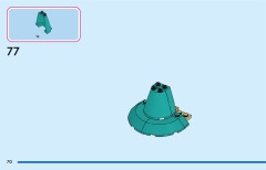 LEGO 43267 instructions page 70 – build guide