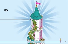 LEGO 43267 instructions page 77 – build guide