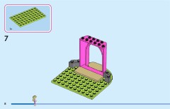 LEGO 43267 instructions page 8 – build guide